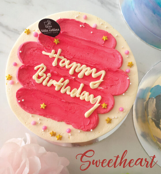 Sweetheart customized cake