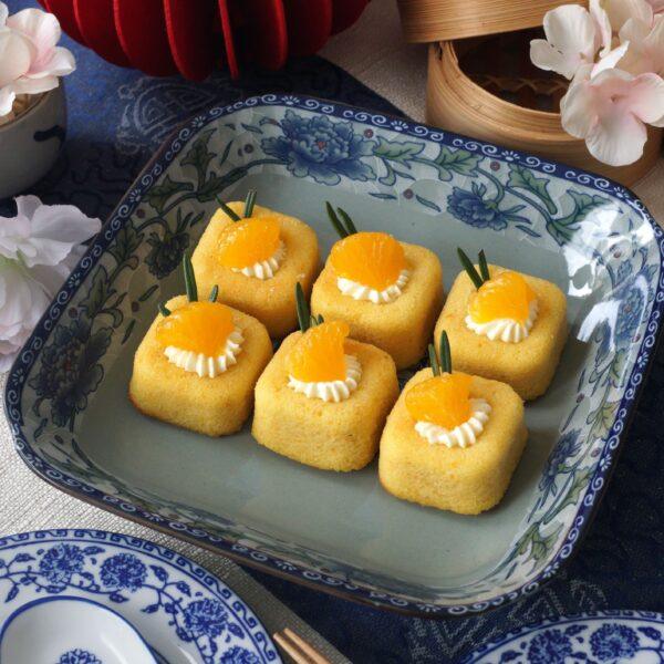 Orange Almond petit four