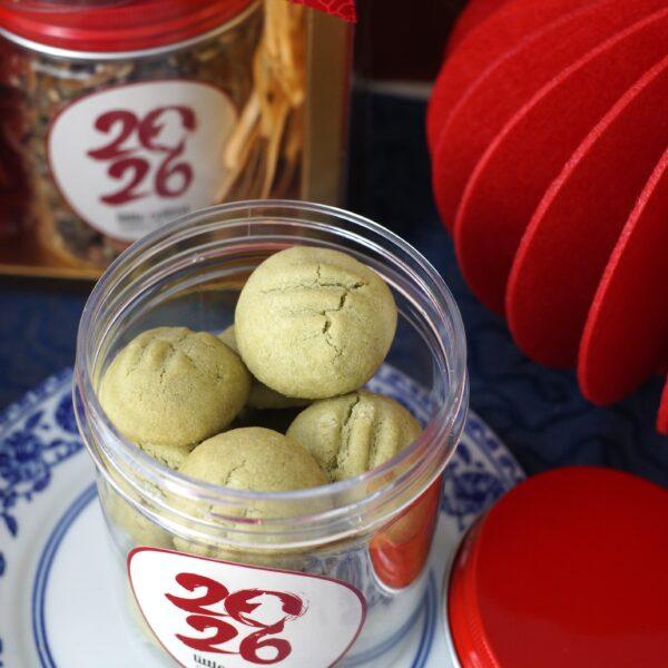 Pistachio butter cookies (eggless)